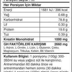 Bigjoy Sports BIGMASS Gainer GH FACTORS Çilek 3000g