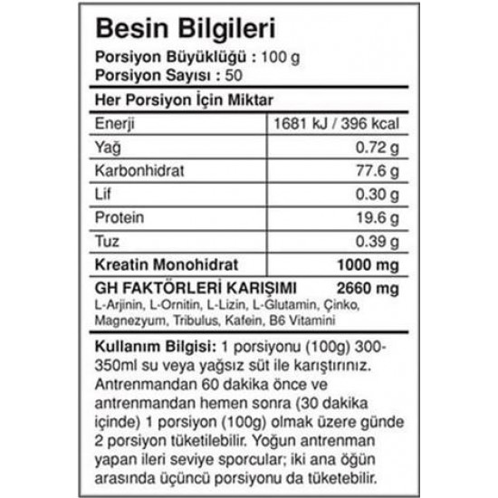 Bigjoy Sports BIGMASS Gainer GH FACTORS Çikolata 5000g