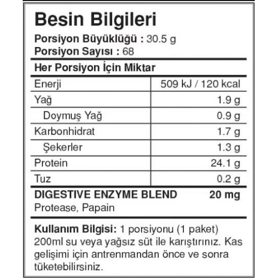 Bigjoy Sports BIGWHEYGO Whey Protein Çilek 68 Servis