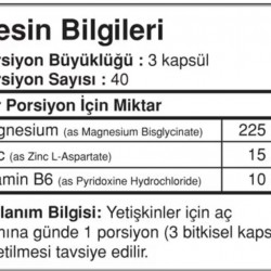 Bigjoy Sports ZMA 120 Capsül