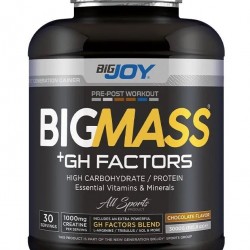 Bigjoy Sports BIGMASS Gainer GH FACTORS Çikolata 3000g