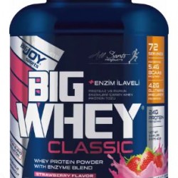 Bigjoy Sports BIGWHEY Whey Protein Classic Çilek 2376g 72 Servis
