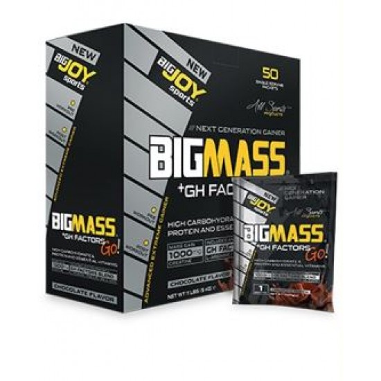 Bigjoy Sports BIGMASSGO GH FACTORS Çikolata 50 Servis
